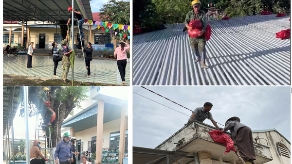 SA BÌNH CHỦ ĐỘNG ỨNG PHÓ VỚI BÃO KALMAEGI (BÃO SỐ 13)