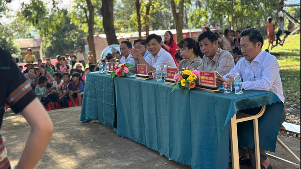 Đăk Tân rộn ràng Ngày hội Đại đoàn kết: Phát huy truyền thống 95 năm Mặt trận Tổ quốc Việt Nam